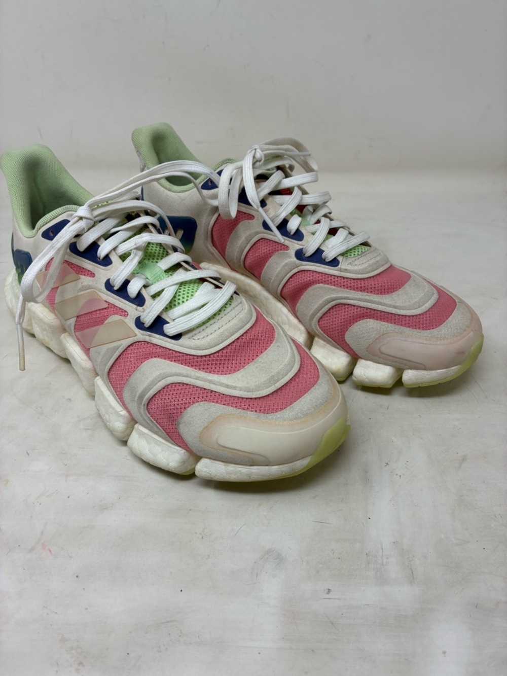 adidas Women's Multicolor Pink Green White Athletic Shoes